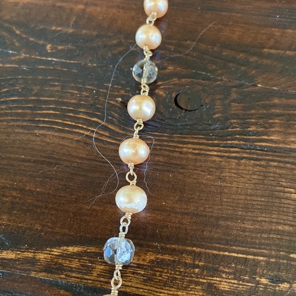 Luxurious VIRGINS SAINTS & ANGELS pearl and gold necklace - Picture 4 of 7